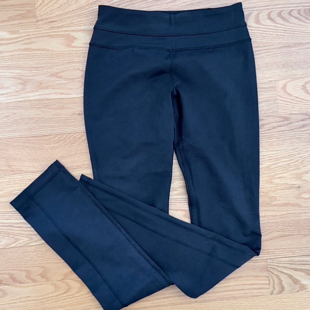 Lululemon RARE *Solid Black Reversible* Skinny Gr… - image 4